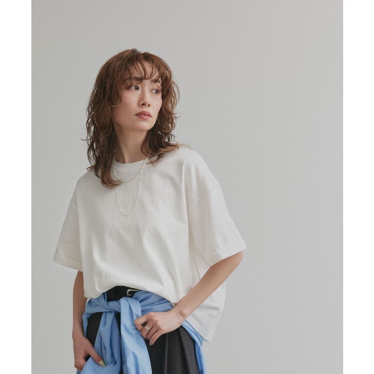 【2026SS新作】ロールアップスリーブTシャツ | ad thie | 詳細画像4 