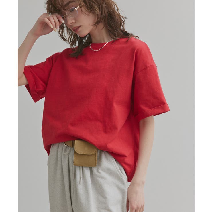 【2026SS新作】ロールアップスリーブTシャツ | ad thie | 詳細画像40 