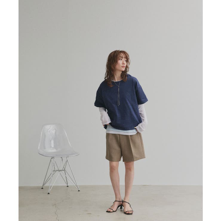 【2026SS新作】ロールアップスリーブTシャツ | ad thie | 詳細画像47 