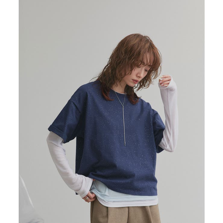 【2026SS新作】ロールアップスリーブTシャツ | ad thie | 詳細画像49 