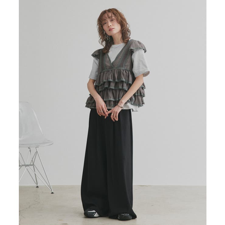 【2026SS新作】ロールアップスリーブTシャツ | ad thie | 詳細画像9 