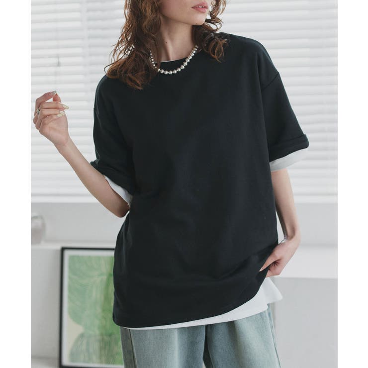 【2026SS新作】ベーシック オーバーサイズTシャツ | ad thie | 詳細画像10 