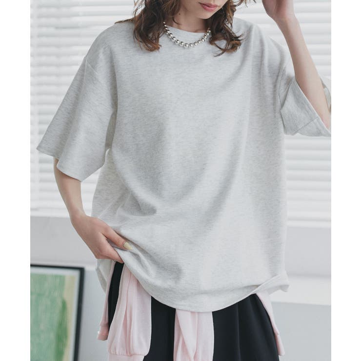 【2026SS新作】ベーシック オーバーサイズTシャツ | ad thie | 詳細画像15 