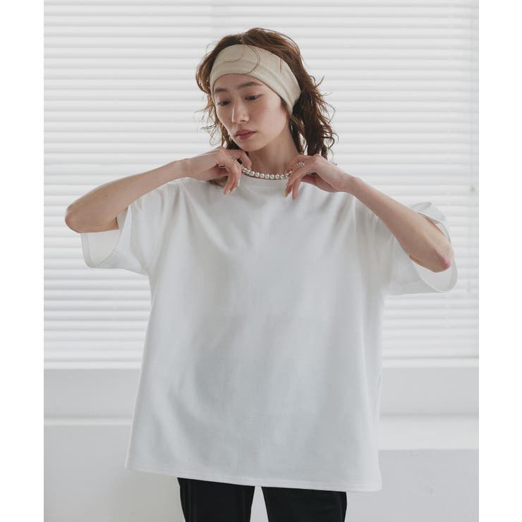 【2026SS新作】ベーシック オーバーサイズTシャツ | ad thie | 詳細画像4 