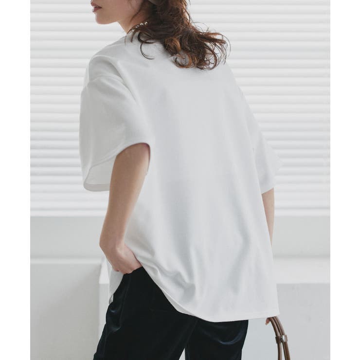 【2026SS新作】ベーシック オーバーサイズTシャツ | ad thie | 詳細画像5 