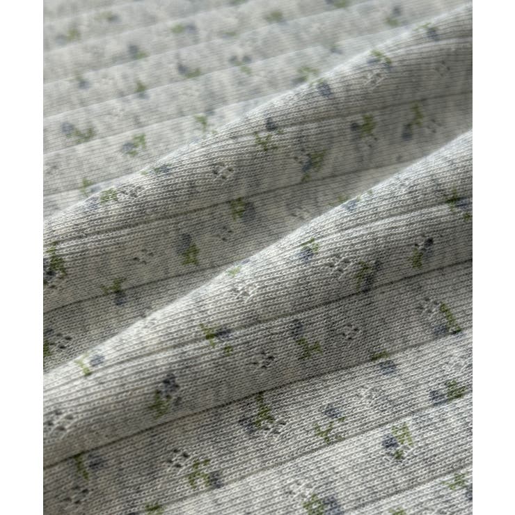 【2026SS新作】小花柄スクエアネックタンクトップ | ad thie | 詳細画像29 