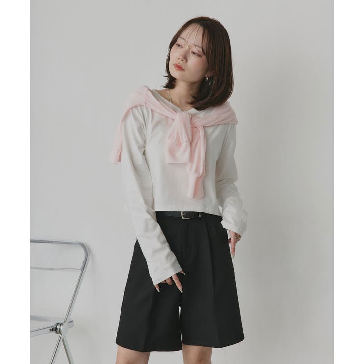 【2026SS新作】アソート ショート丈ロンT | ad thie | 詳細画像17 