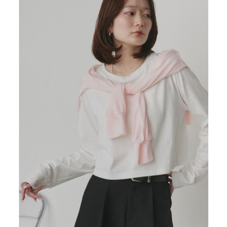 【2026SS新作】アソート ショート丈ロンT | ad thie | 詳細画像18 