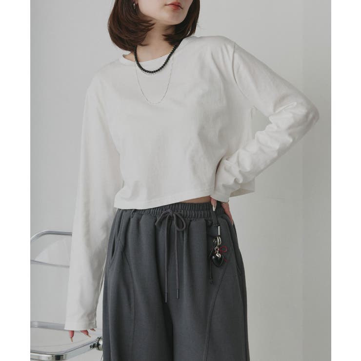 【2026SS新作】アソート ショート丈ロンT | ad thie | 詳細画像20 