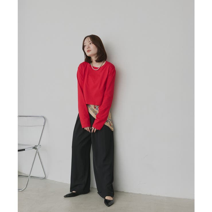 【2026SS新作】アソート ショート丈ロンT | ad thie | 詳細画像40 