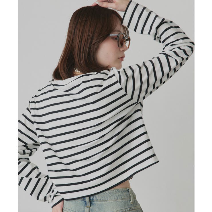 【2026SS新作】アソート ショート丈ロンT | ad thie | 詳細画像7 