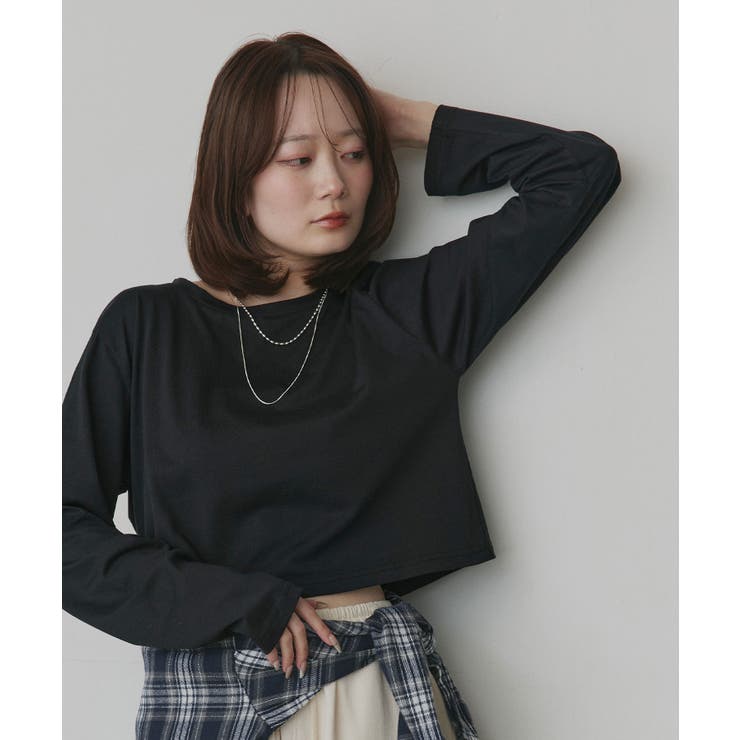 ブラック | 【2026SS新作】アソート ショート丈ロンT | ad thie