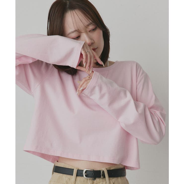 ピンク | 【2026SS新作】アソート ショート丈ロンT | ad thie