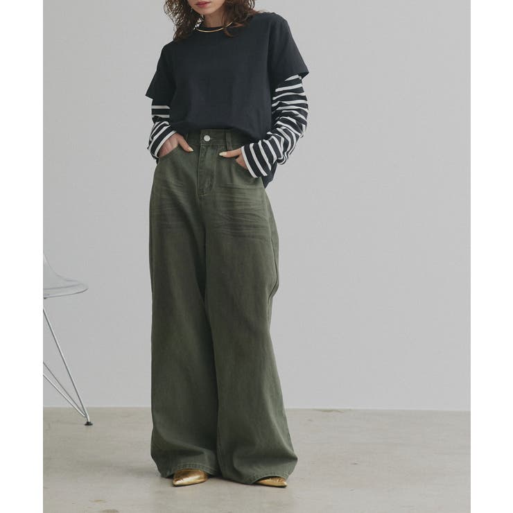 【2026SS新作】アソート フェイクレイヤードロンT | ad thie | 詳細画像22 