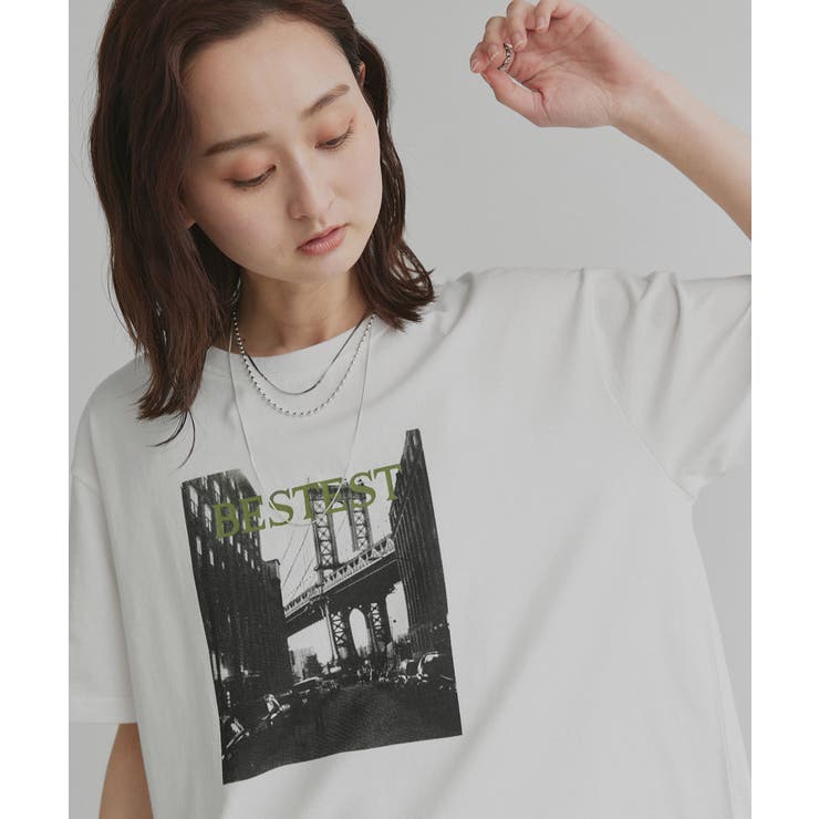 オフホワイト×ライトグリーン | 【2026SS新作】アソート フォトプリントTシャツ | ad thie