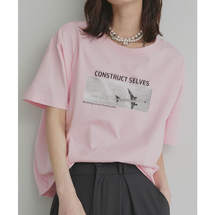 ピンク | 【2026SS新作】アソート フォトプリントTシャツ | ad thie