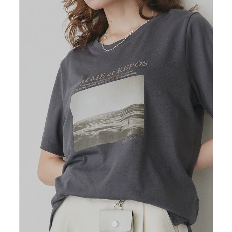 【2026SS新作】アソート カップ付きフォトプリントTシャツ | ad thie | 詳細画像20 