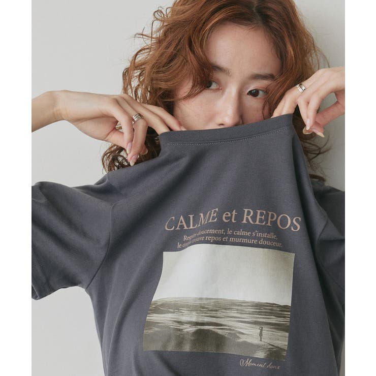 【2026SS新作】アソート カップ付きフォトプリントTシャツ | ad thie | 詳細画像23 