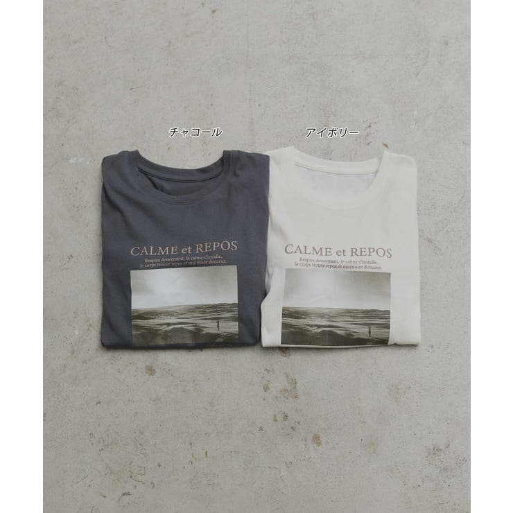 【2026SS新作】アソート カップ付きフォトプリントTシャツ | ad thie | 詳細画像27 
