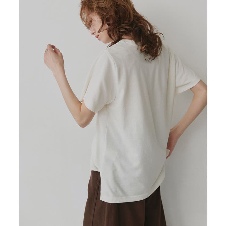 【2026SS新作】アソート カップ付きフォトプリントTシャツ | ad thie | 詳細画像8 