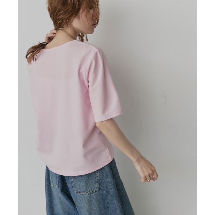 【2026SS新作】ベーシック ヘンリーネック Tシャツ | ad thie | 詳細画像51 
