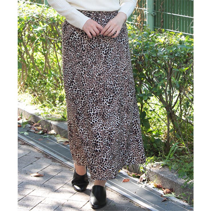 定価6.1万*未使用*マックスマーラ アニマル柄タイトスカート　レオパード 40 ML展開！レオパード柄マーメイドスカート[品番：ADEW0000043]｜ad thie