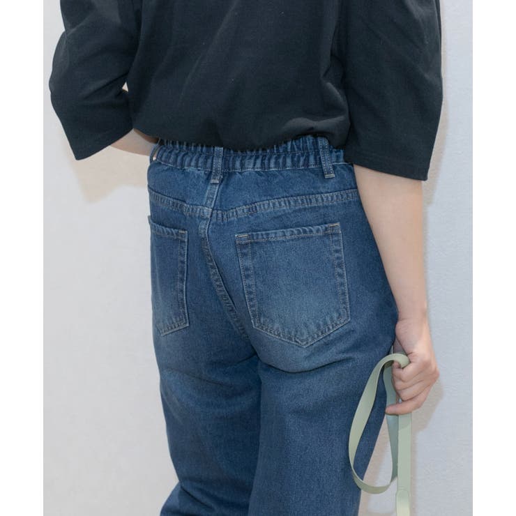 ALDIES アールディーズ　デニムパンツ ウエストゴム ALDIES（アールディーズ）の「Villans Sarouel PT デニム