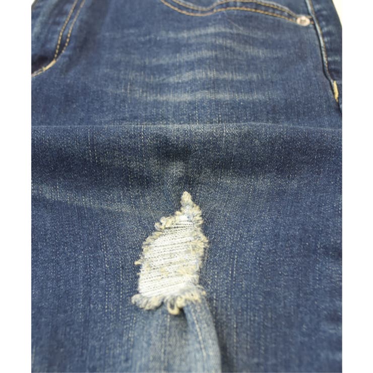 ストレッチダメージスキニーパンツ スキニー ボトム | ad thie | 詳細画像13 