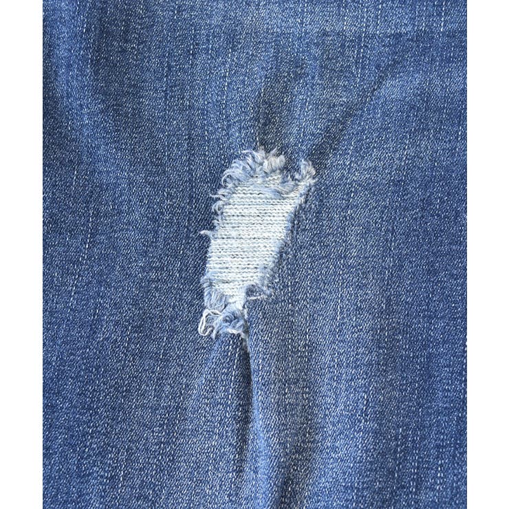 ストレッチダメージスキニーパンツ スキニー ボトム | ad thie | 詳細画像15 