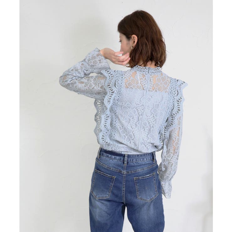 トップス レディース オフィスカジュアル バルーン袖 ブラック つぼみ袖 パフスリーブ ブラウス 上品 きれいめシンプル 七分袖 七分丈【S240805】 レディース パフスリーブ プルオーバー - 秋デザイン スプライス オフィストップス 長袖レースロングTシャツ パフスリーブ オフィスカジュアル[品番：ADEW0000158]｜ad  thie（アドティエ）のレディース ファッション通販｜SHOPLIST（ショップリスト）