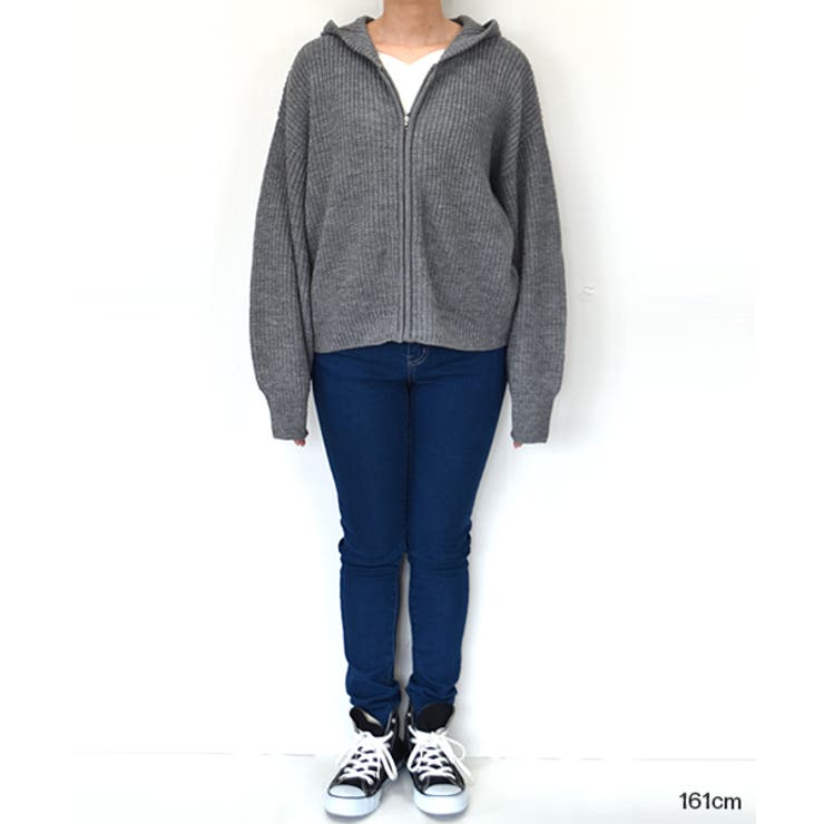 Stone  2012AW ニットパーカー　ジップアップ　デニム Gap公式オンラインストア | ニットデニム ジップアップパーカー
