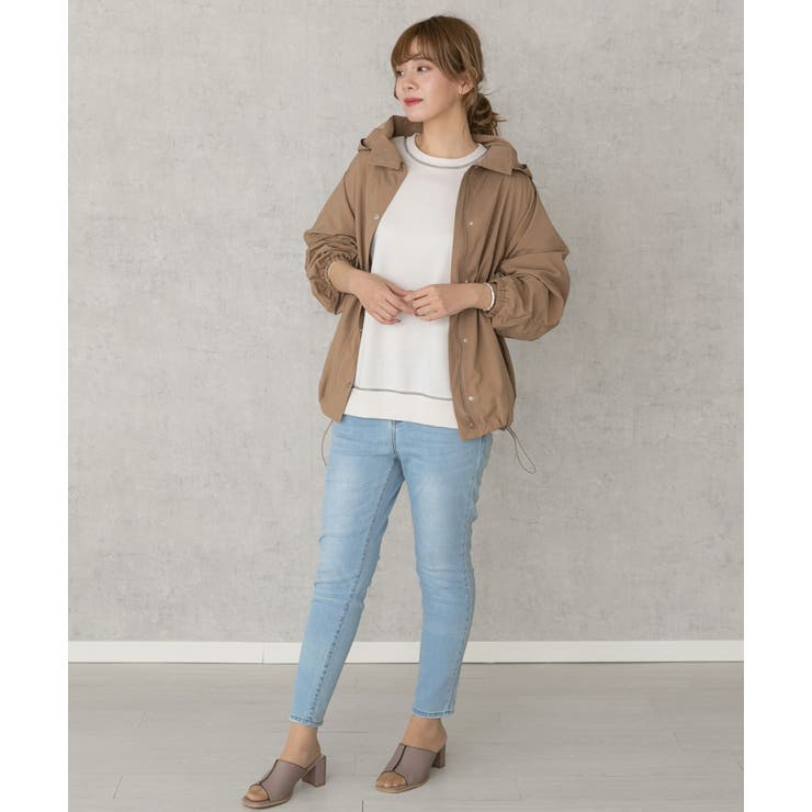 ウエスト絞りマウンテンパーカー 春 夏 品番 Adew Ad Thie アドティエ のレディースファッション通販 Shoplist ショップリスト