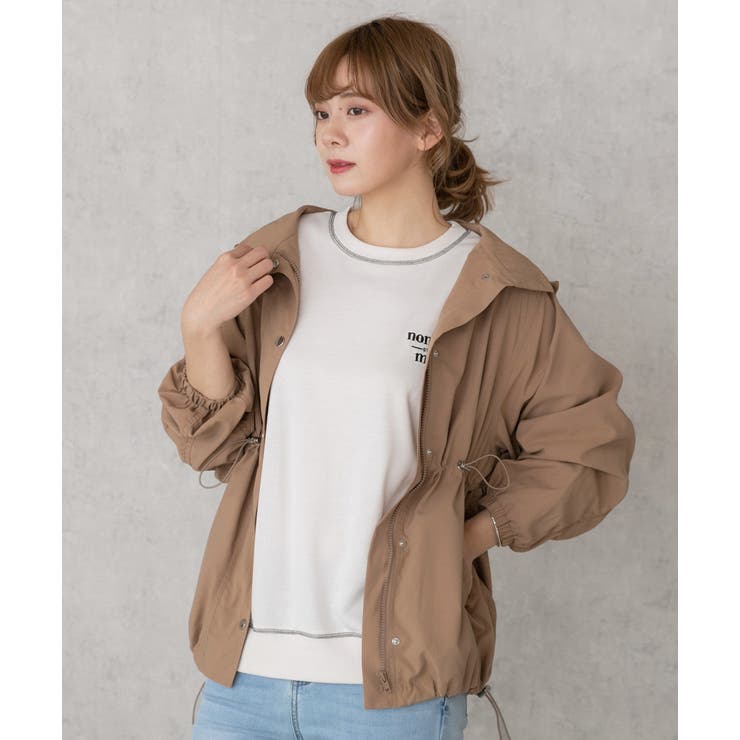 ウエスト絞りマウンテンパーカー 春 夏 品番 Adew Ad Thie アドティエ のレディースファッション通販 Shoplist ショップリスト