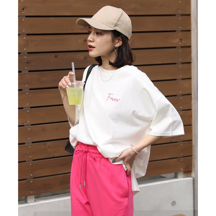 バックフォトプリントチュニックTシャツ[品番：ADEW0003530]｜ad thie