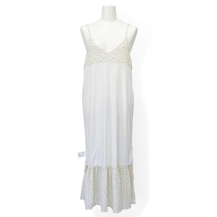 裾フリルキャミワンピース ワンピース キャミ[品番：ADEW0000203]｜ad