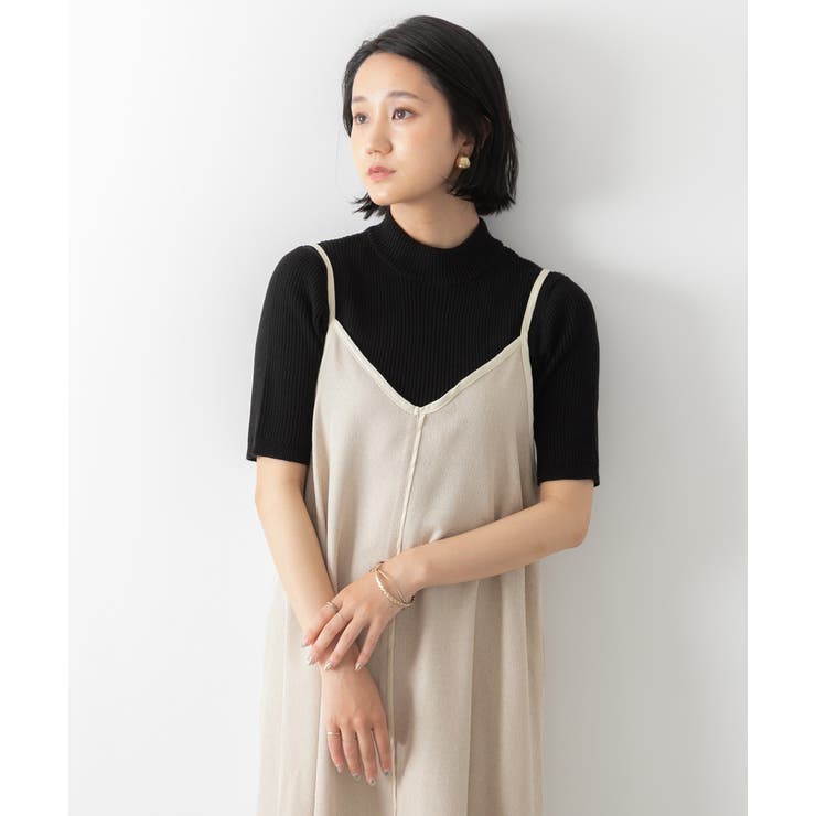 ✨新品タグ付き✨miss ashida✨キャミワンピース MA30 セール】ロングスリットキャミソールワンピース（ワンピース