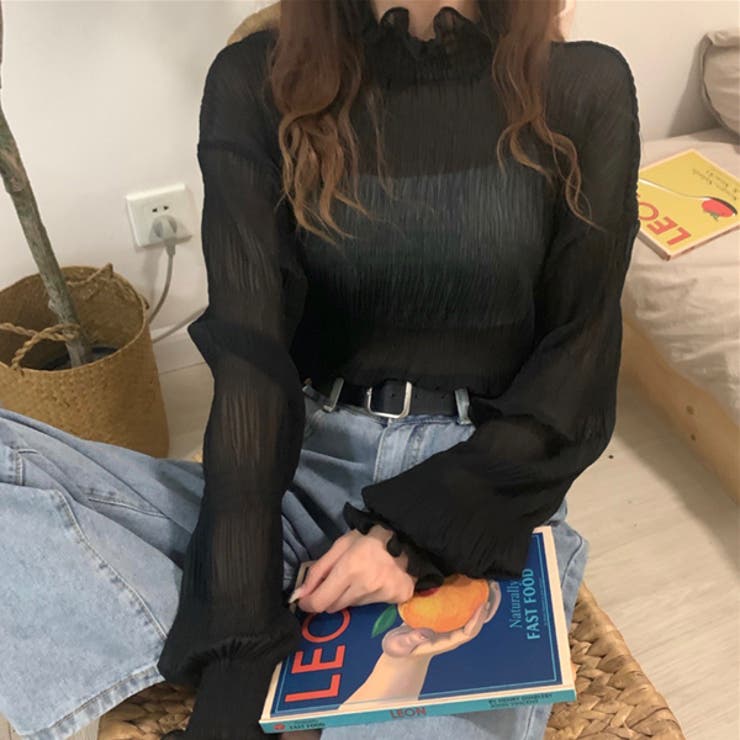 ブラック | ハイネックシアープロオーバー | ad thie