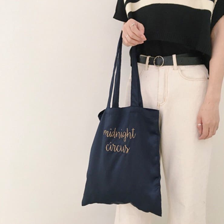 ロゴ刺繍 トートバッグ 春  冬 | ad thie | 詳細画像12 