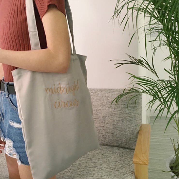 ロゴ刺繍 トートバッグ 春  冬 | ad thie | 詳細画像18 