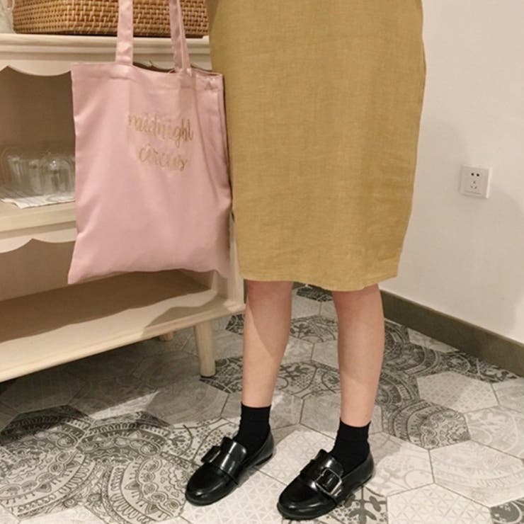 ロゴ刺繍 トートバッグ 春  冬 | ad thie | 詳細画像9 