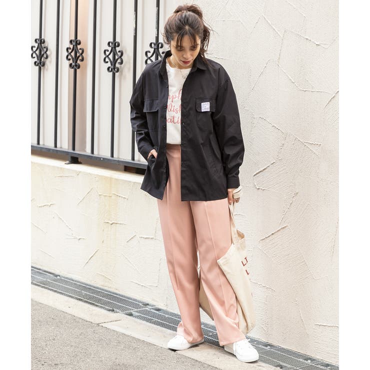 ワークシャツ タグ付き ビッグシルエット | ad thie | 詳細画像10 