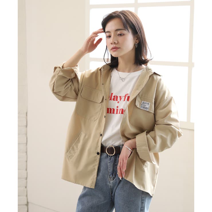 タグ付✨未使用 onit ビッグシルエットジャケット リネン混 ビッグシルエットデニムジャケット通販｜レディースファッション