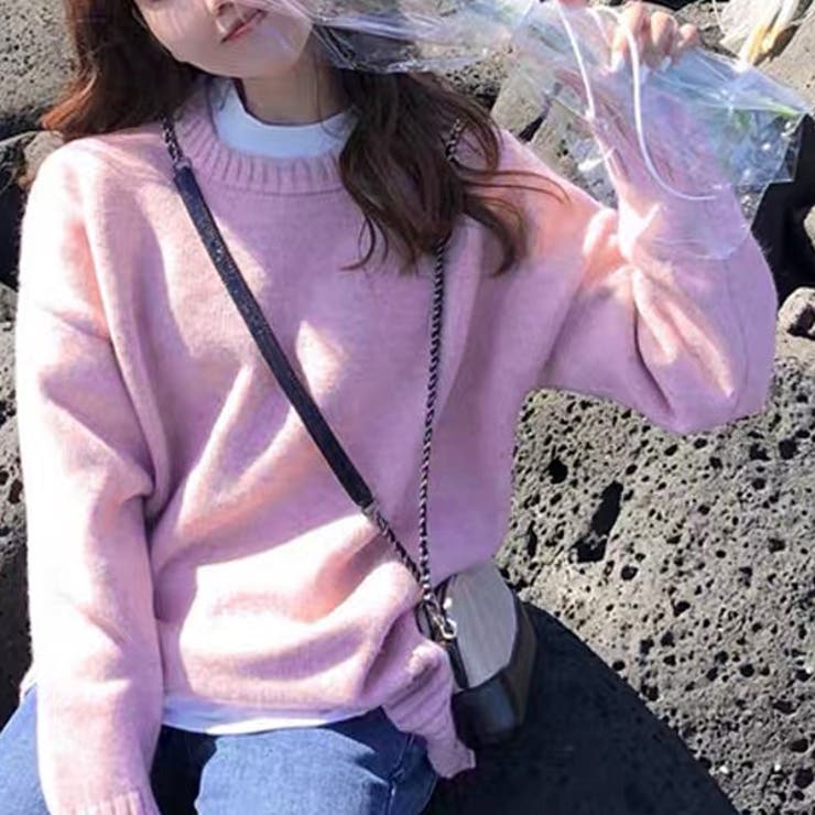 カラーニット プルオーバー | ad thie | 詳細画像6 