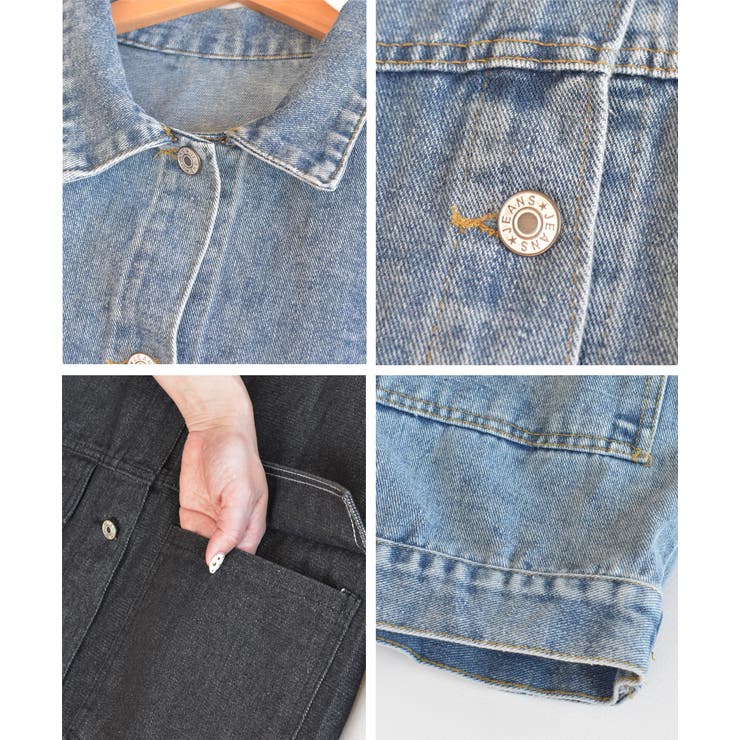 ビッグデニムジャケット パッチポケット ヴィンテージ  | ad thie | 詳細画像17 