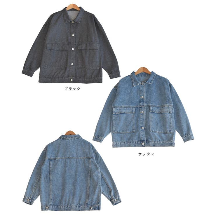 ビッグデニムジャケット パッチポケット ヴィンテージ  | ad thie | 詳細画像18 