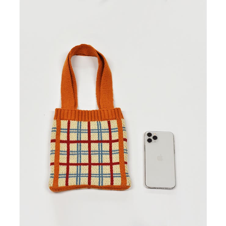 ニット ミニ トート バック | ad thie | 詳細画像11 