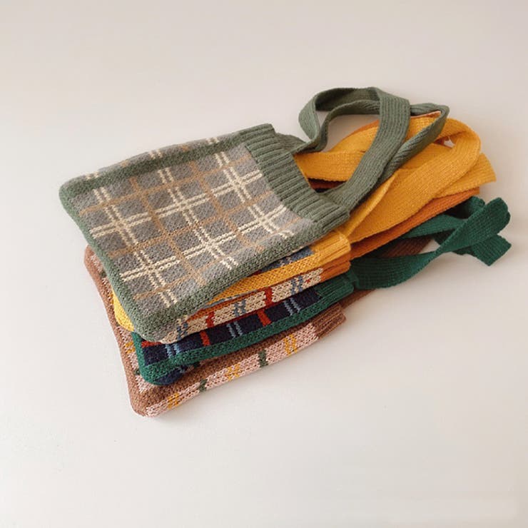 ニット ミニ トート バック | ad thie | 詳細画像23 