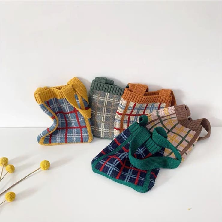 ニット ミニ トート バック | ad thie | 詳細画像4 