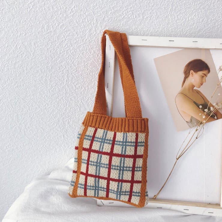 ニット ミニ トート バック | ad thie | 詳細画像9 