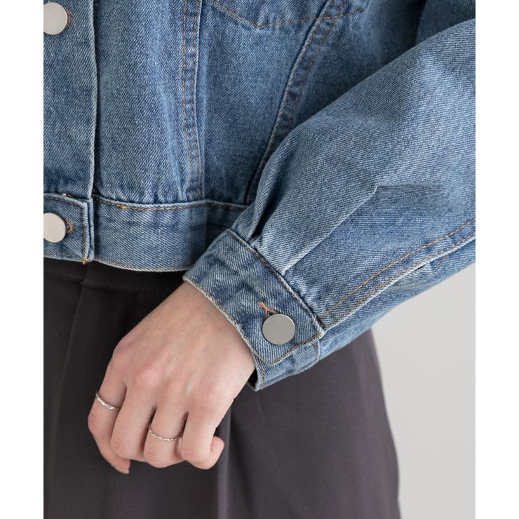 デニムショートJK | ad thie | 詳細画像16 